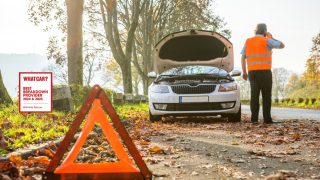 We've been named as the best breakdown service of 2025 by What Car?